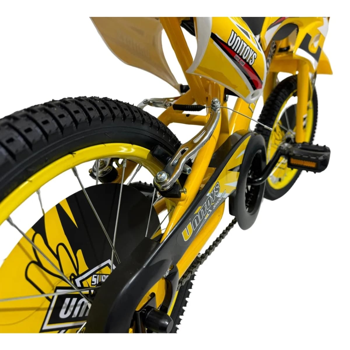 Bicicleta Aro 16 Unitoys Moto Cross