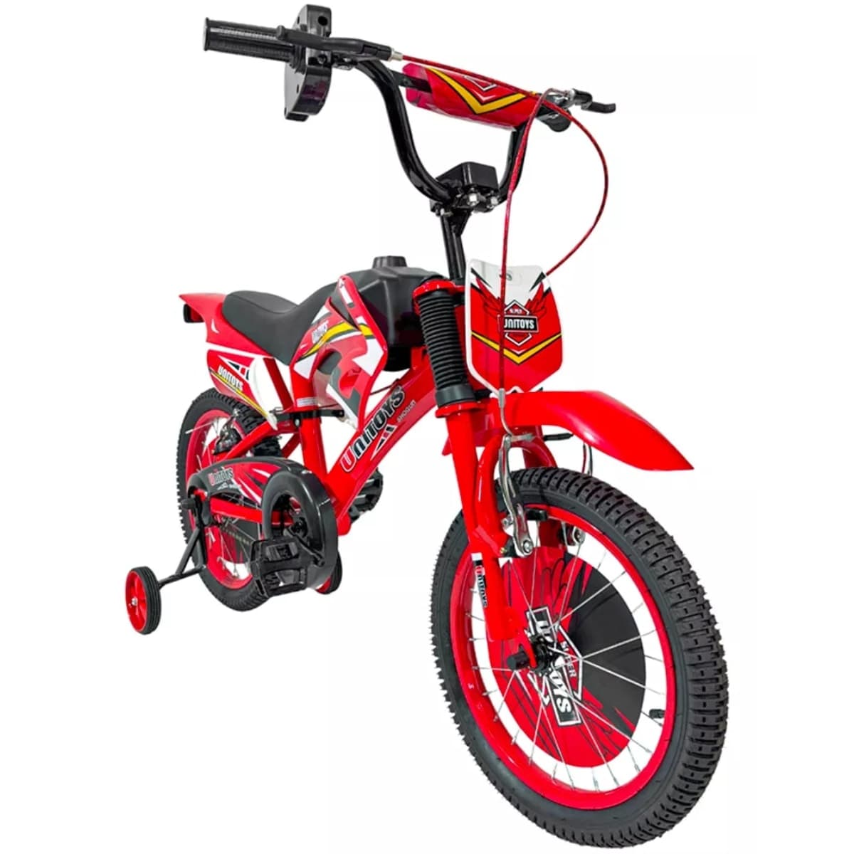 Bicicleta Aro 16 Unitoys Moto Cross