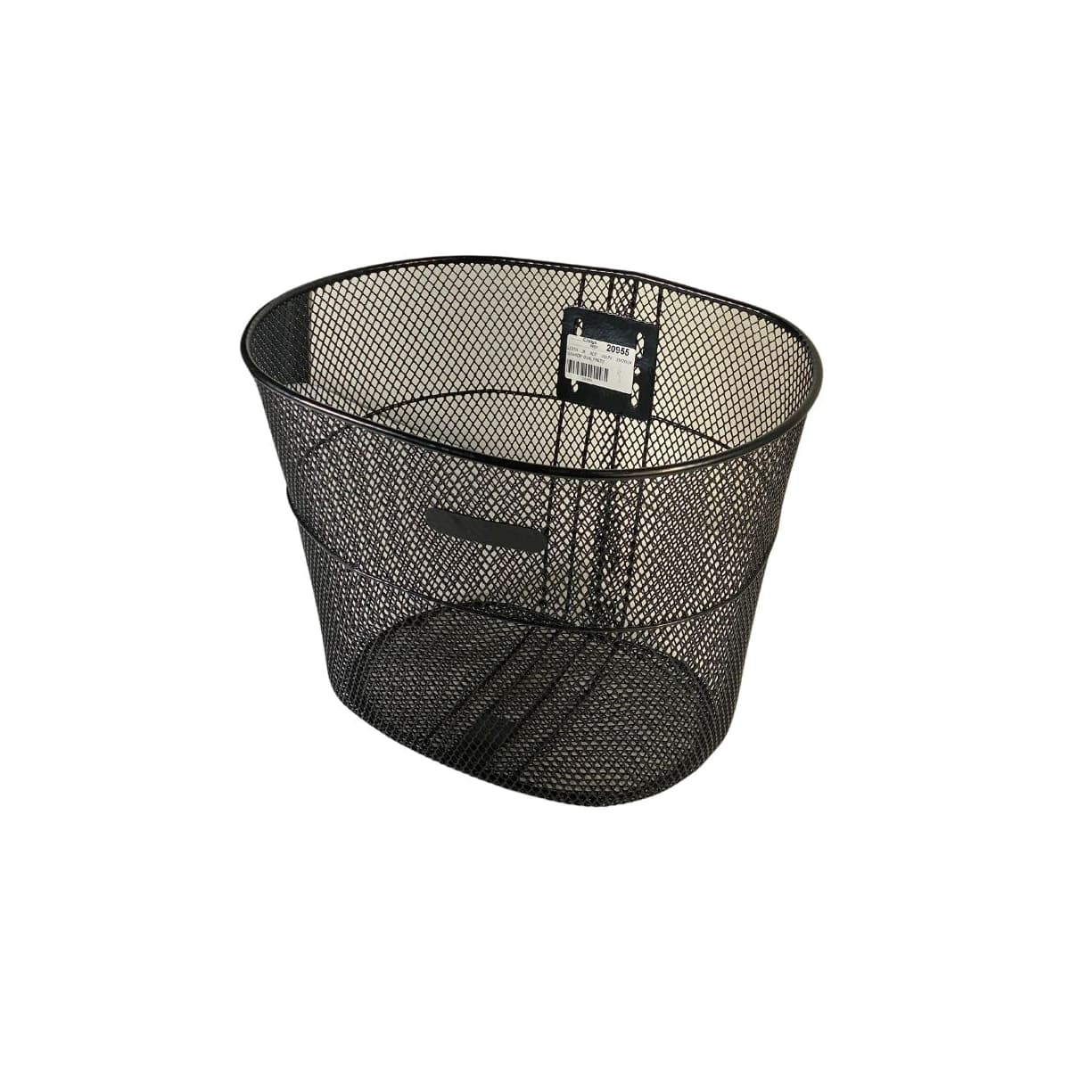 Cesta de Bicicleta Oval Grande Aro 26 Volpx Aço Preto