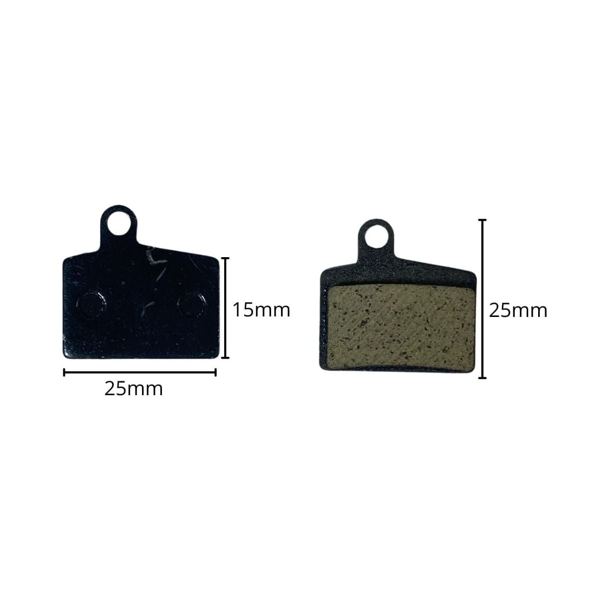 Pastilha Freio de Bicicleta Garra7 M-729 Metálico