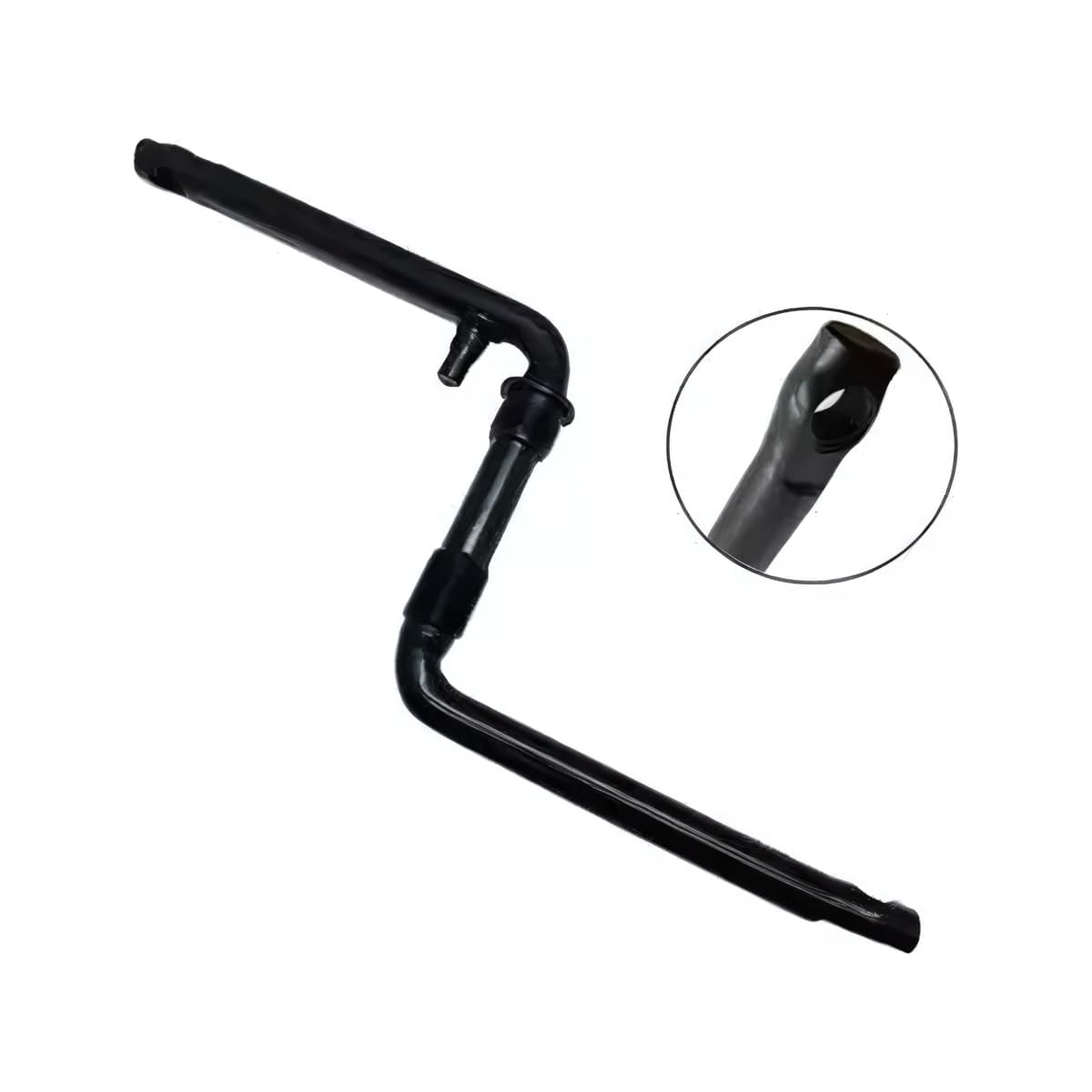 Pedivela Aço Monobloco Logan 165mm Preto
