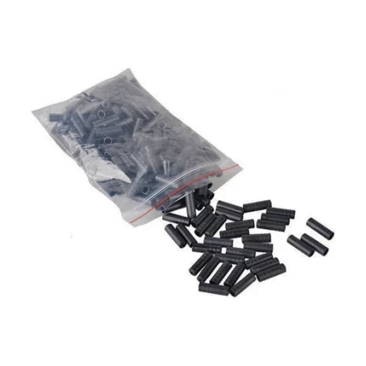Terminal Conduíte Importado Nylon 4mm Preto ( 100 Unidades )