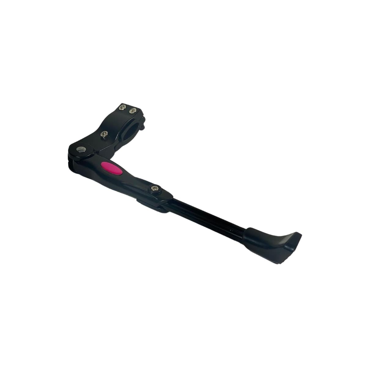 Descanso Lateral Aro 26 Absolute Alumínio Preto e Rosa Com Regulagem
