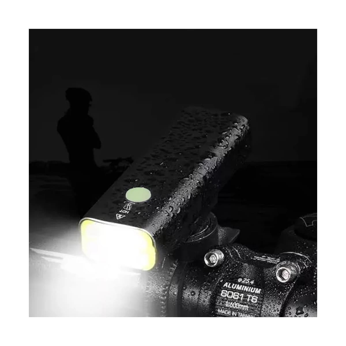 Farol Bike JWS 400 Lúmens Recarregável