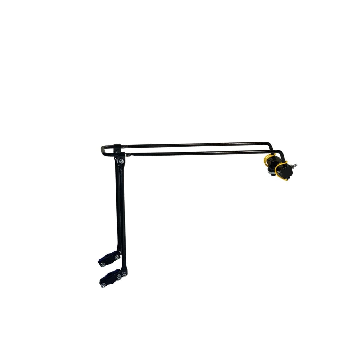 Bagageiro de Bicicleta Tubular Kalf Preto Regulavel