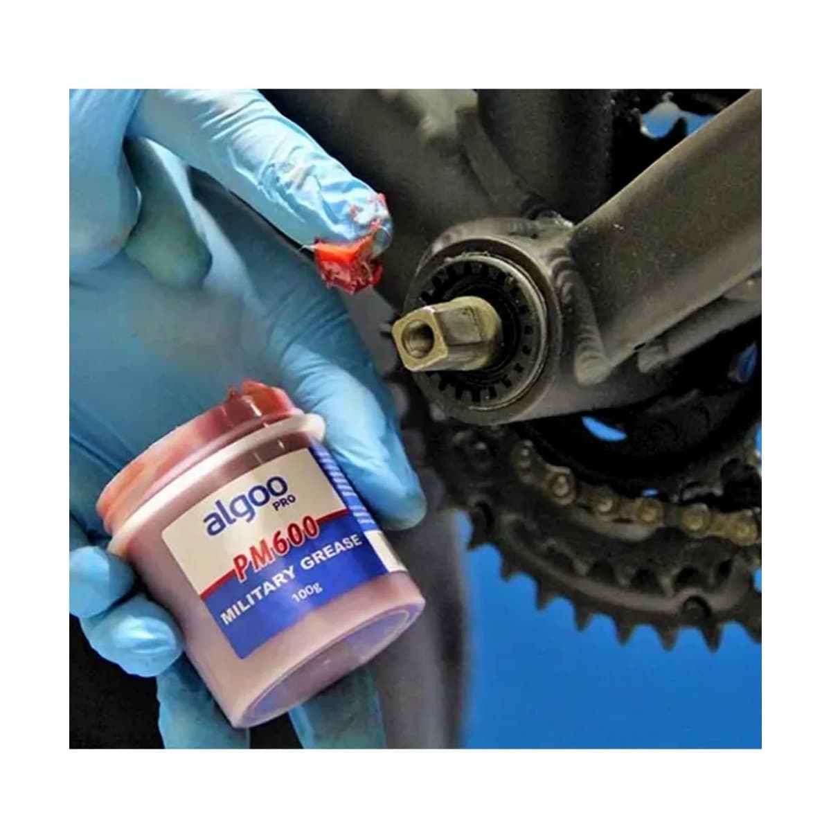 Graxa Rolamento Bike Pm600 Military Grease 100g Algoo