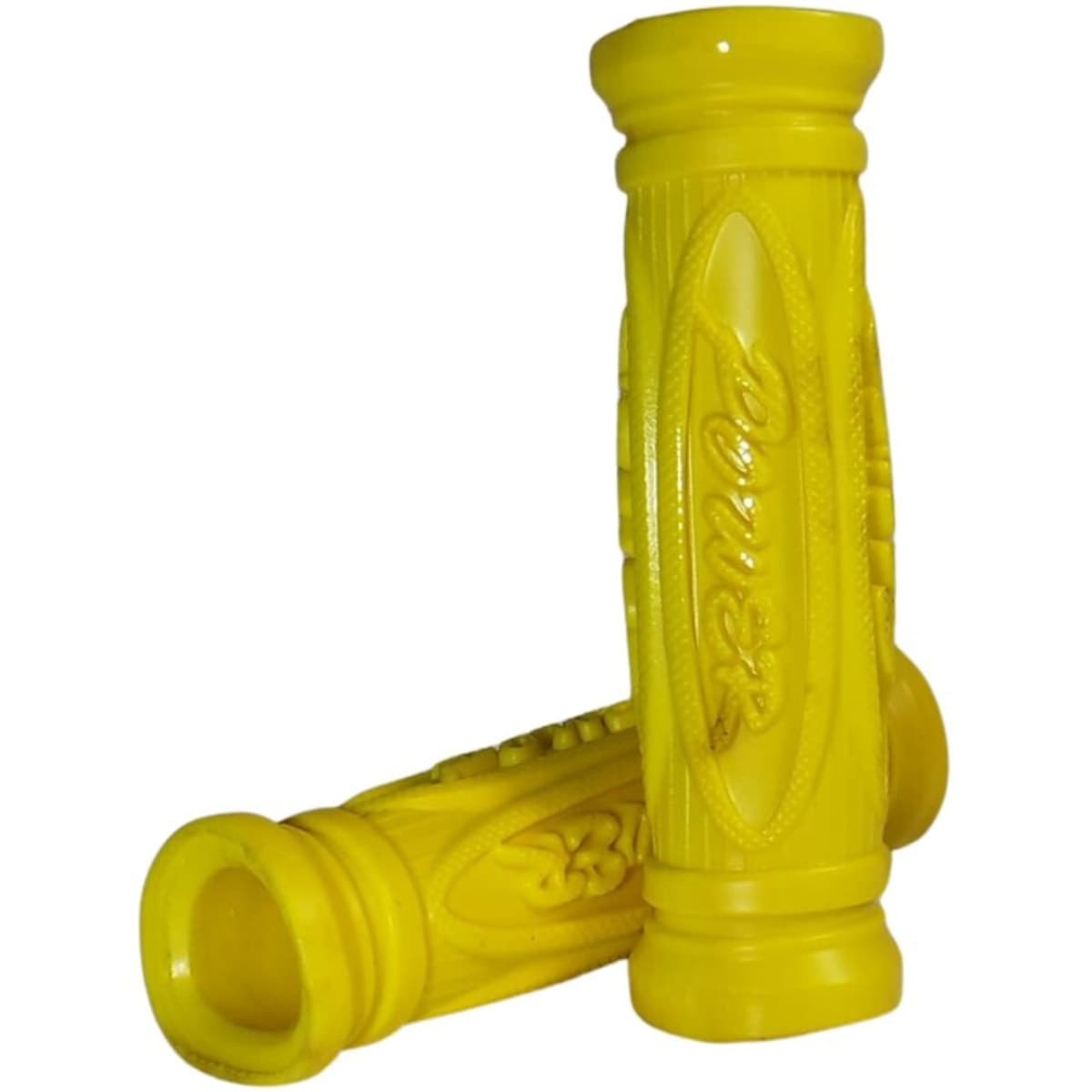 Manopla Bike Power Amarelo Gel 120mm