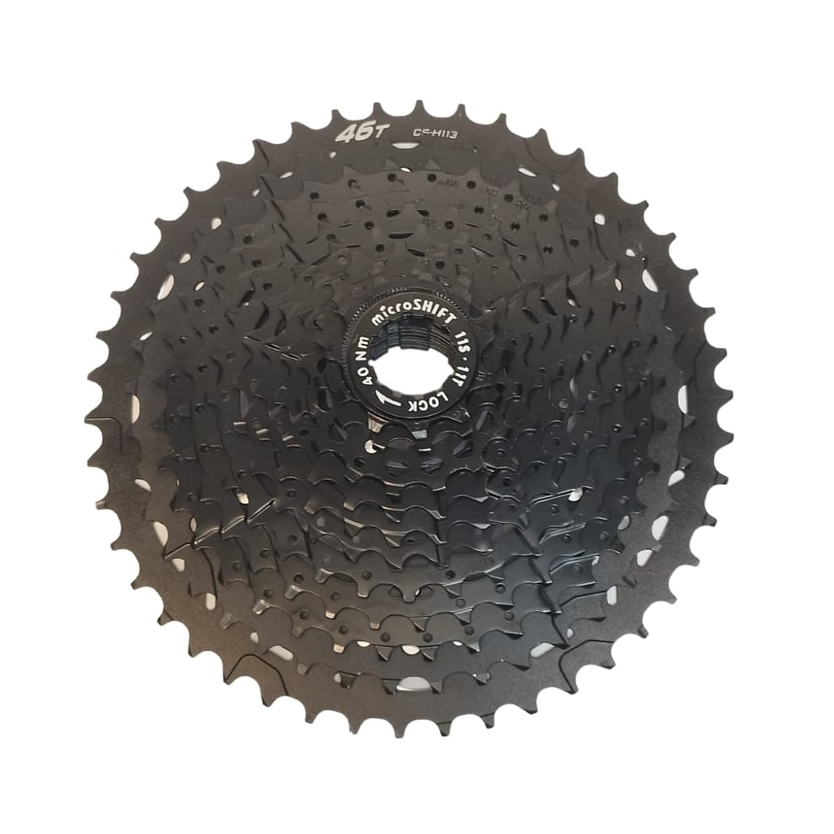 Cassete 11 Velocidades Microshift H113 Index Preto 11/46D