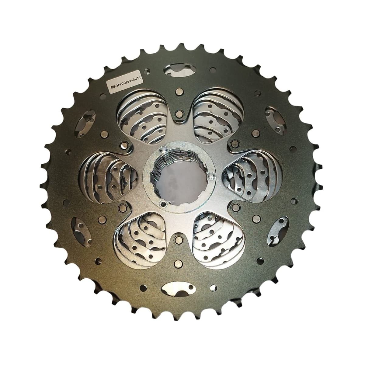 Cassete 10 Velocidades Microshift H100 Index Cromado 11/42D