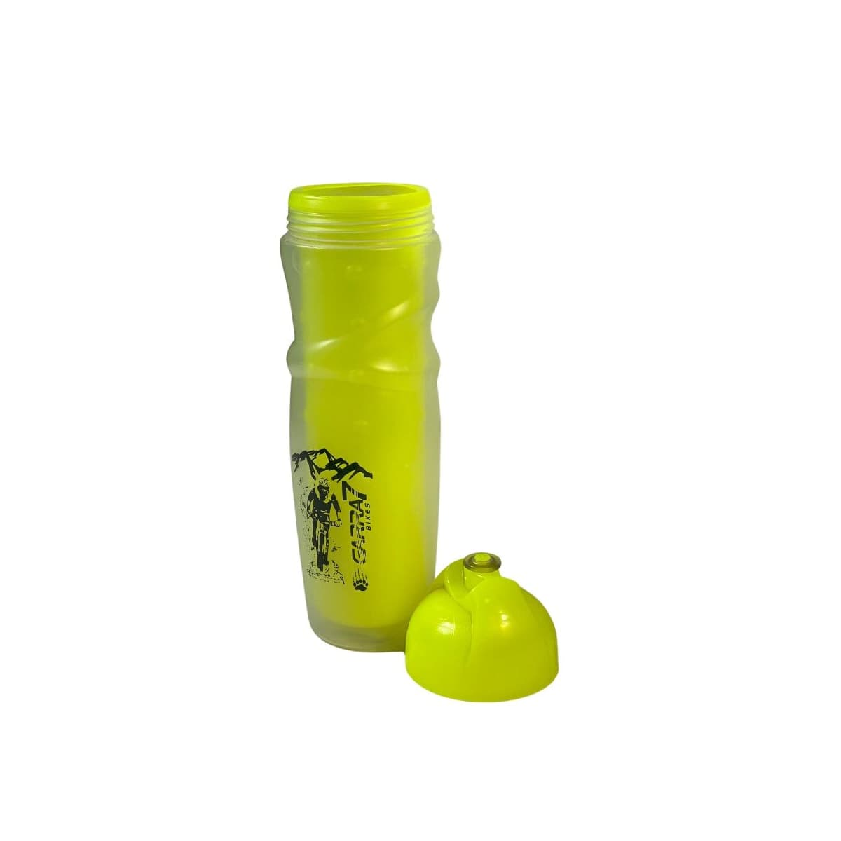 Garafa Caramanhola 600ML Garra7 Amarelo Neon