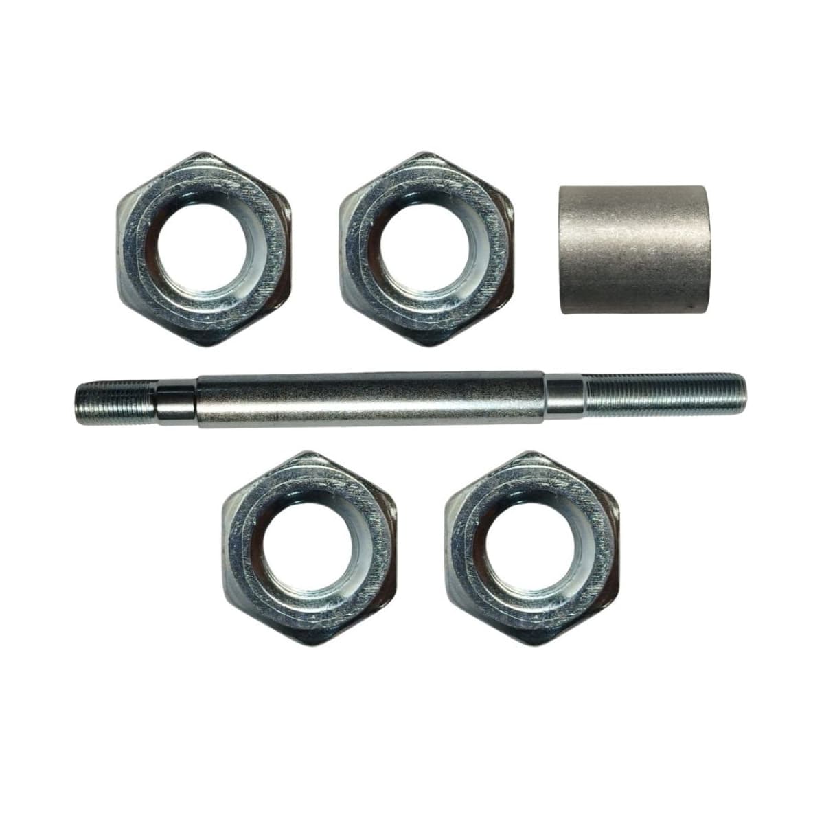 Eixo Traseiro Furado Nek 140mm Aço Grosso 3/8
