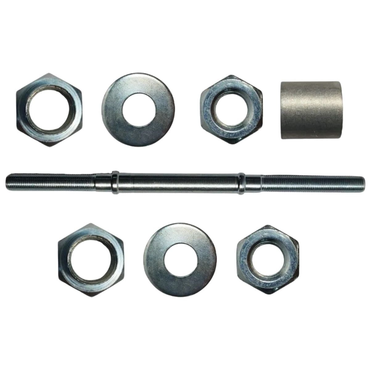 Eixo Traseiro Nek 200mm Aço Zincado Grosso 3/8
