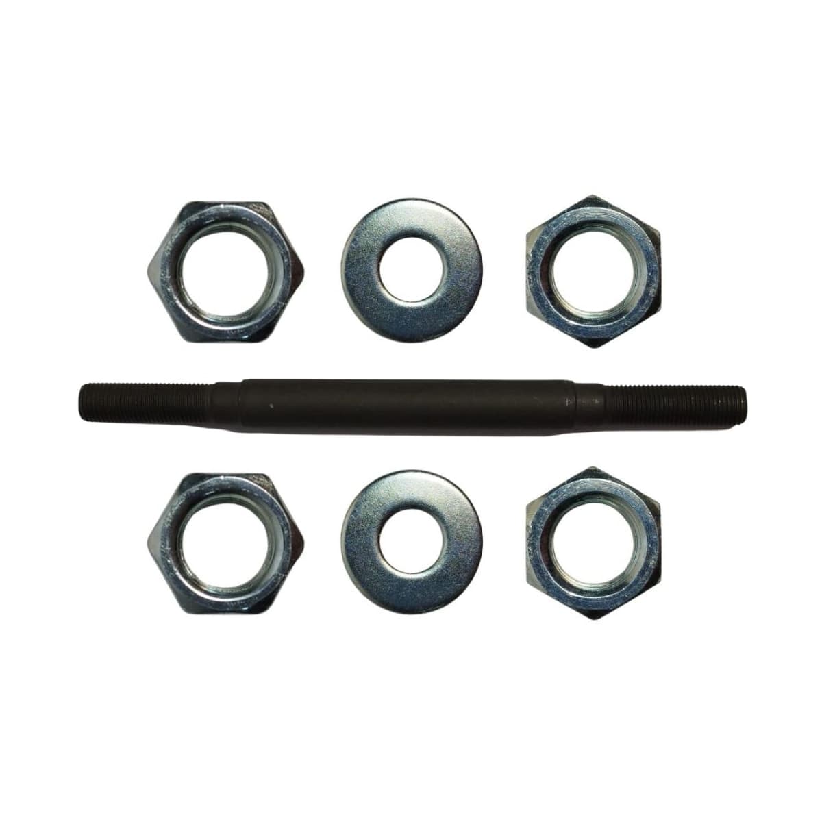 Eixo Dianteiro Com Batente Nek 140mm Aço Preto Grosso 3/8