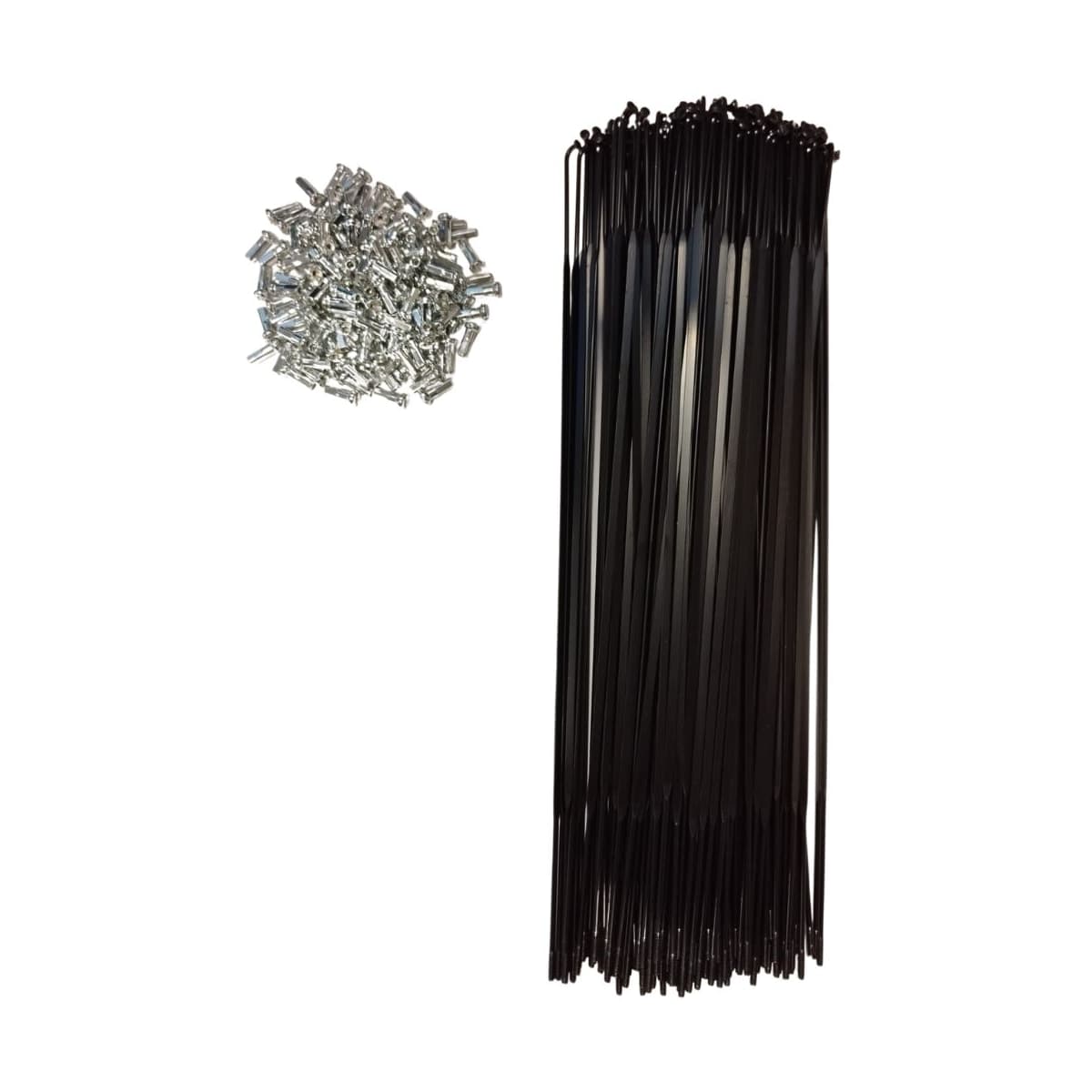 Raio Fino 288x2,00mm Aço Suntour Flat Preto Groza