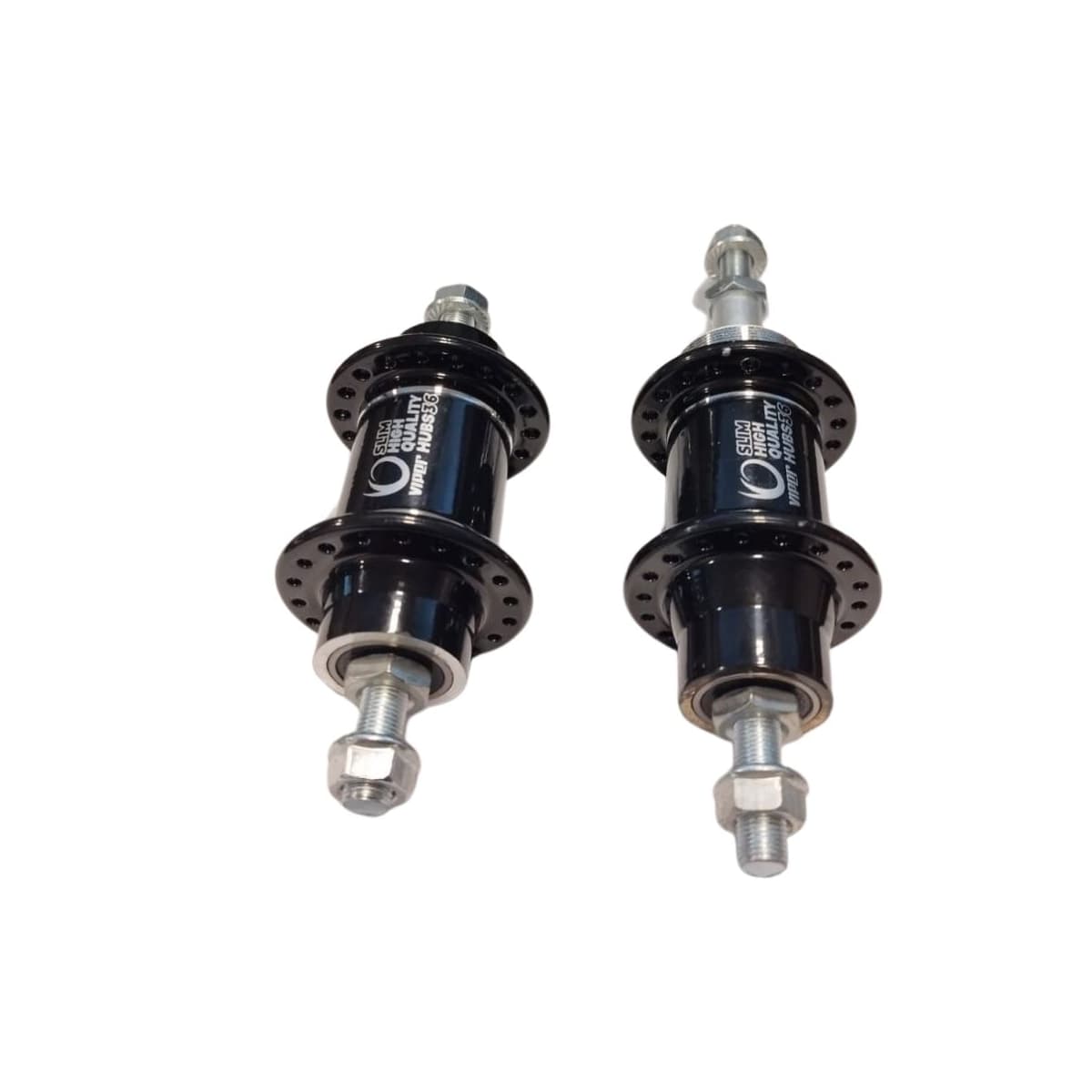 Cubo Alumínio Rosca Viper 36 Furos Com Rolamento Preto
