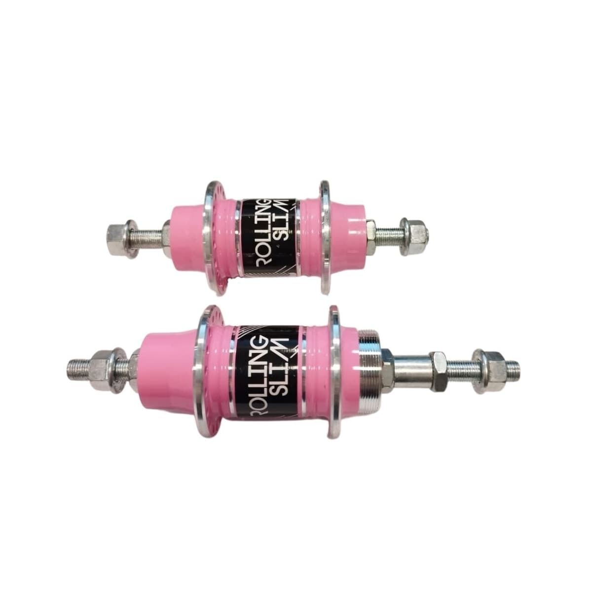 Cubo Alumínio Rosca Viper 36 Furos Com Rolamento Rosa