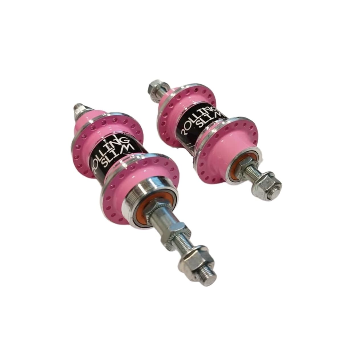 Cubo Alumínio Rosca Viper 36 Furos Com Rolamento Rosa