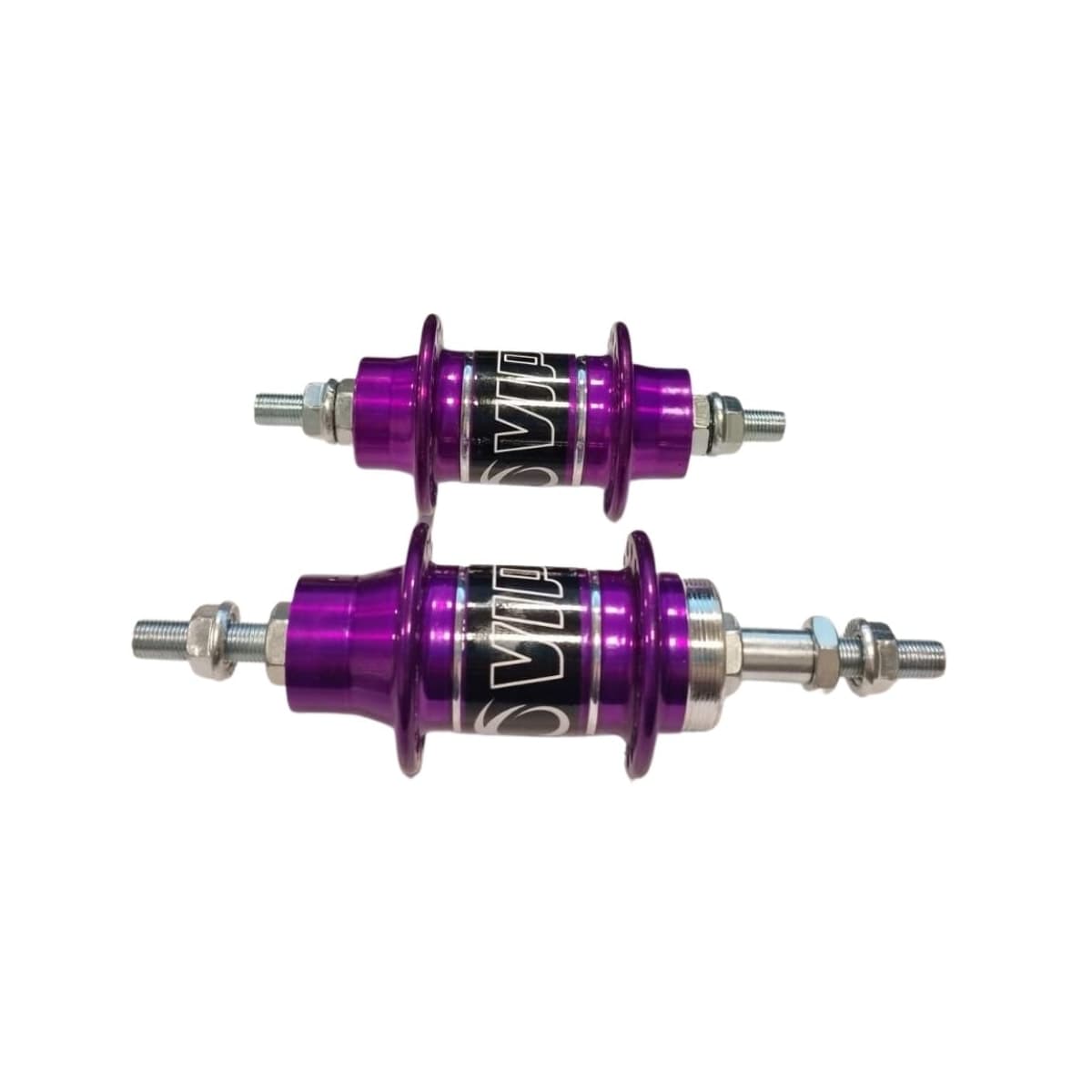 Cubo Alumínio Rosca Viper 36 Furos Com Rolamento Lilas