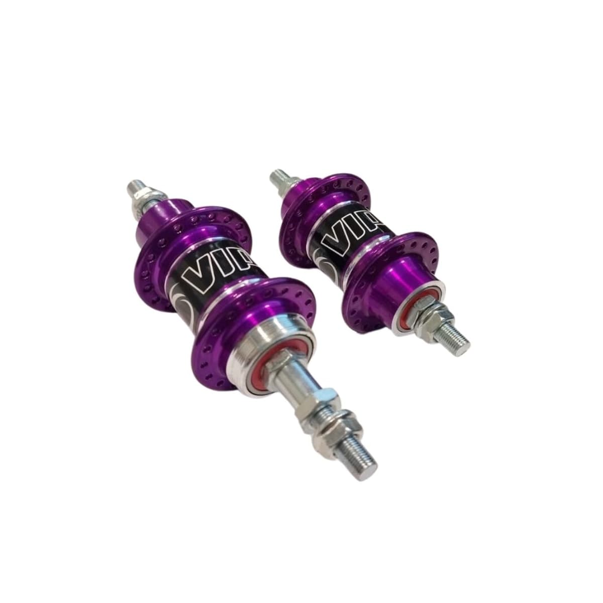 Cubo Alumínio Rosca Viper 36 Furos Com Rolamento Lilas