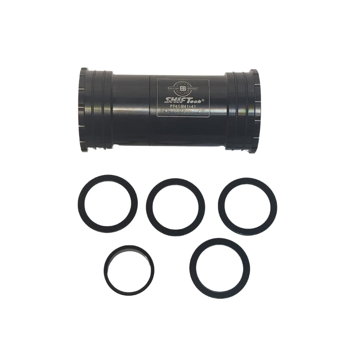 Movimento Central Shif Tech 41mm Selado Press Fit 68/73mm Para Eixo 22/24mm Com Interlock