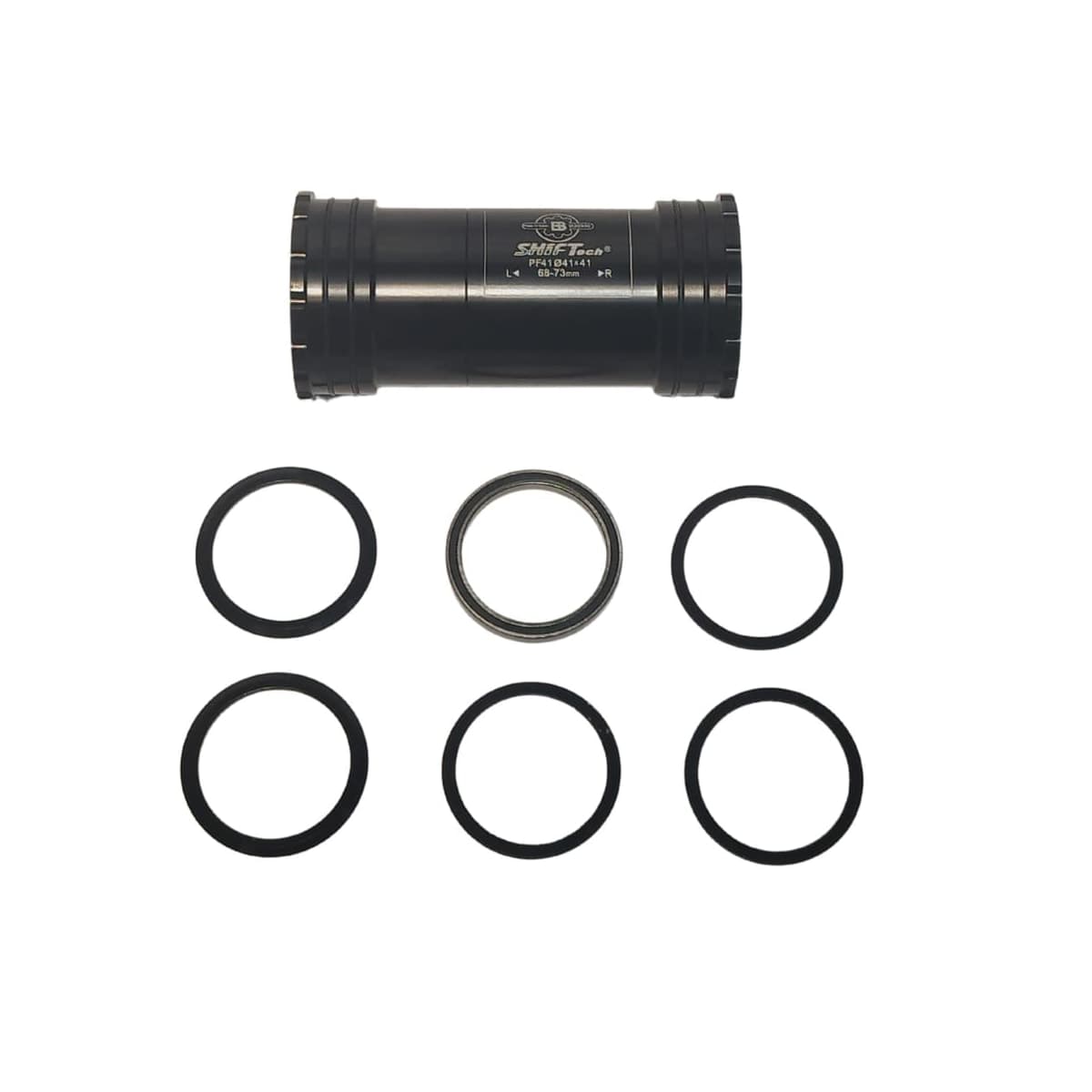 Movimento Central Shif Tech 41mm Selado Press Fit 68/73mm Para Eixo 30/30mm Com Interlock