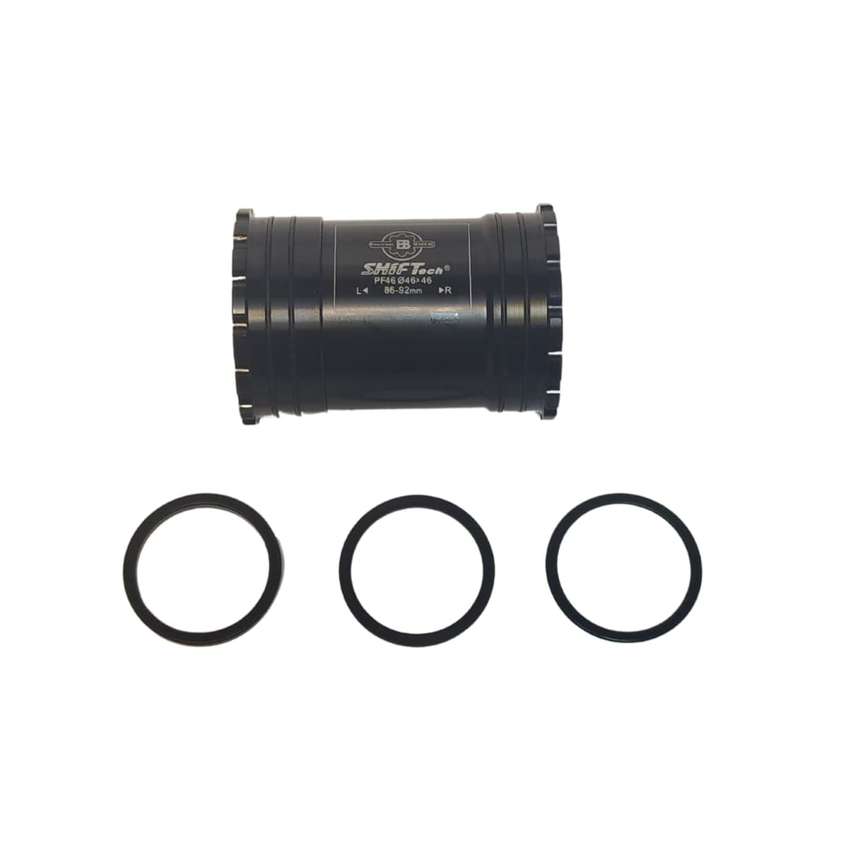 Movimento Central Shif Tech 46mm Selado Press Fit 86/92mm Para Eixo 30/30mm Com Interlock