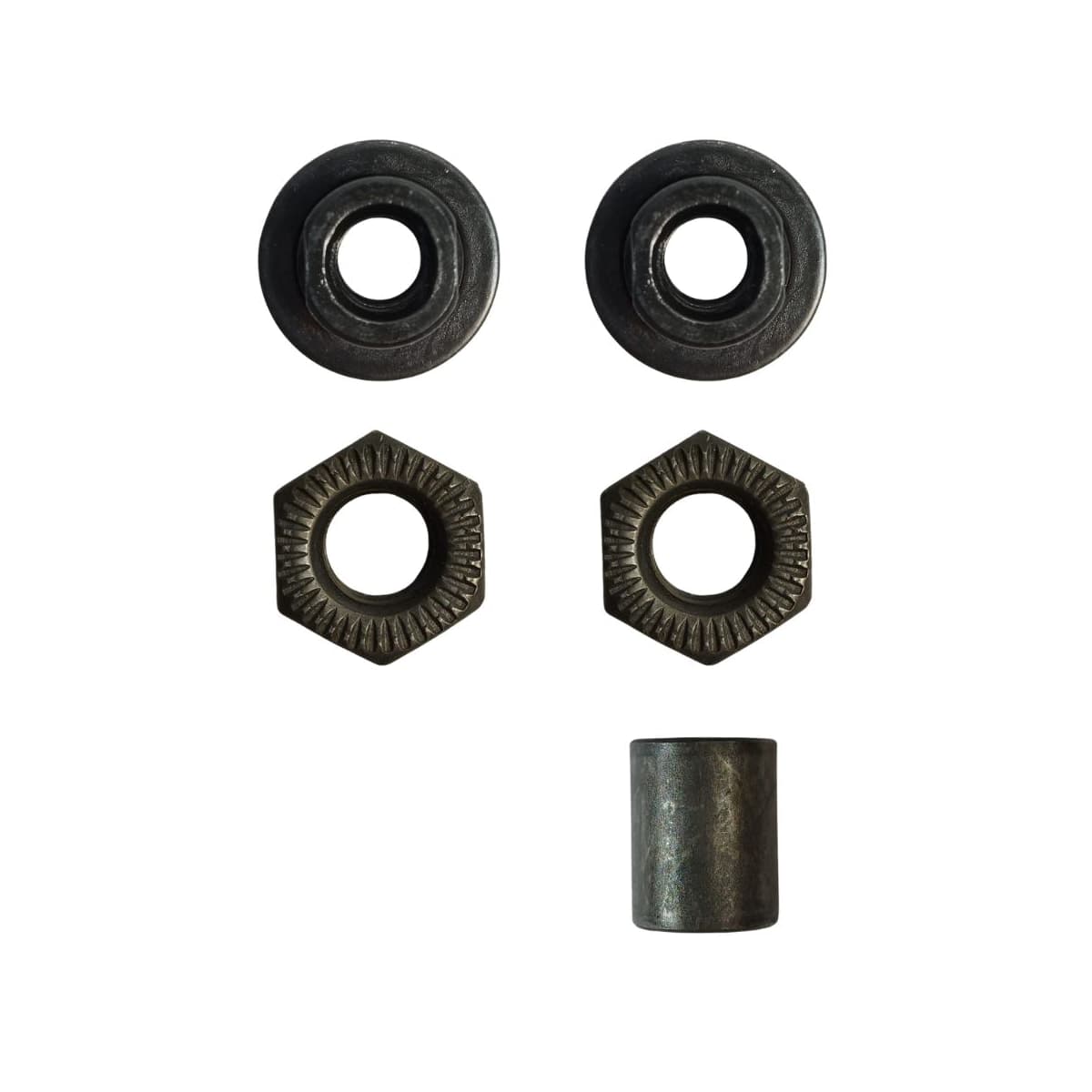 Eixo Traseiro Importado 145mm Aço Preto Grosso 3/8