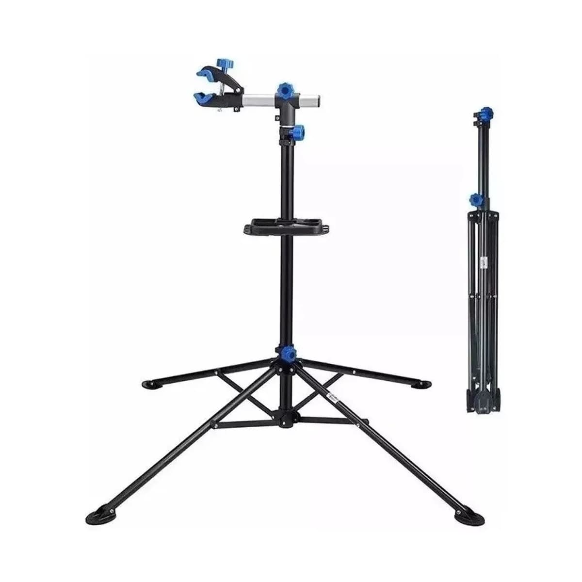 Suporte Cavalete Manutenção Bike Tripe Garra7 + Barra Top Móvel