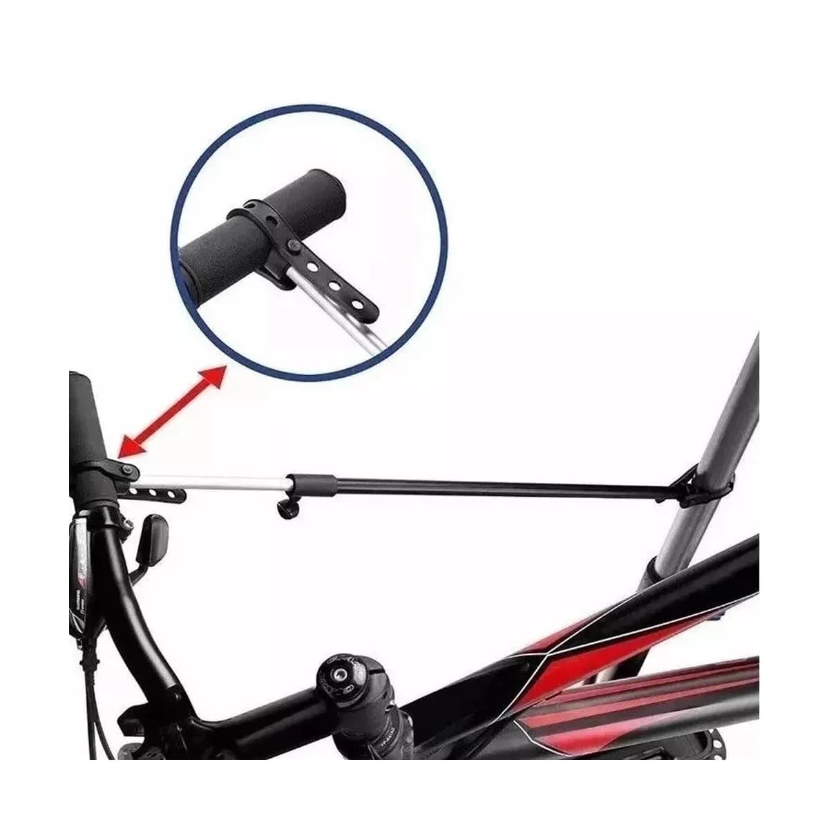 Suporte Cavalete Manutenção Bike Tripe Garra7 + Barra Top Móvel