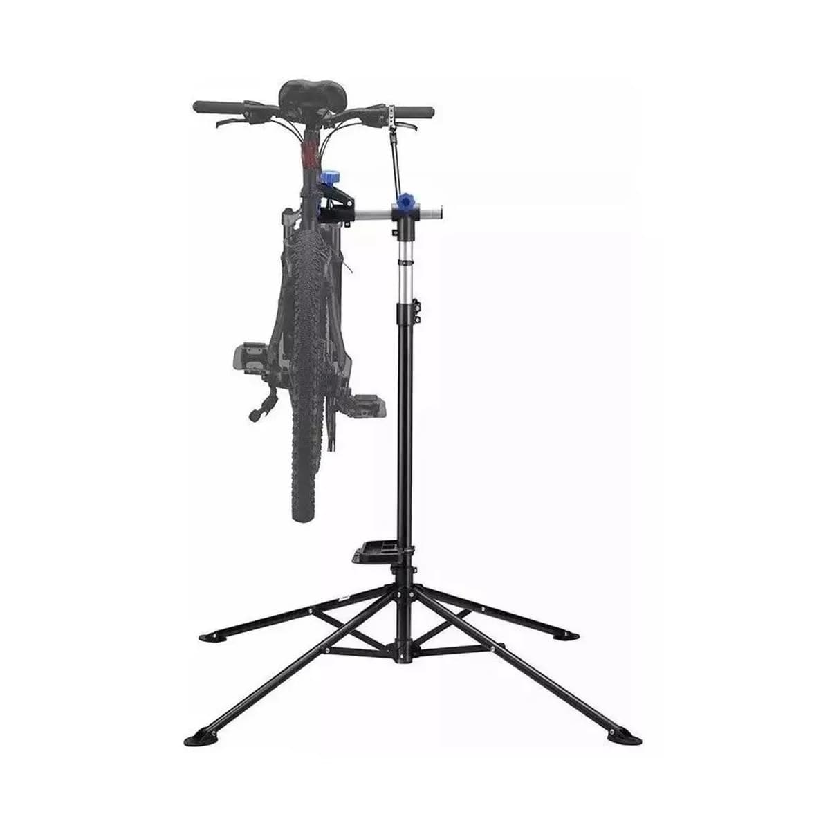Suporte Cavalete Manutenção Bike Tripe Garra7 + Barra Top Móvel