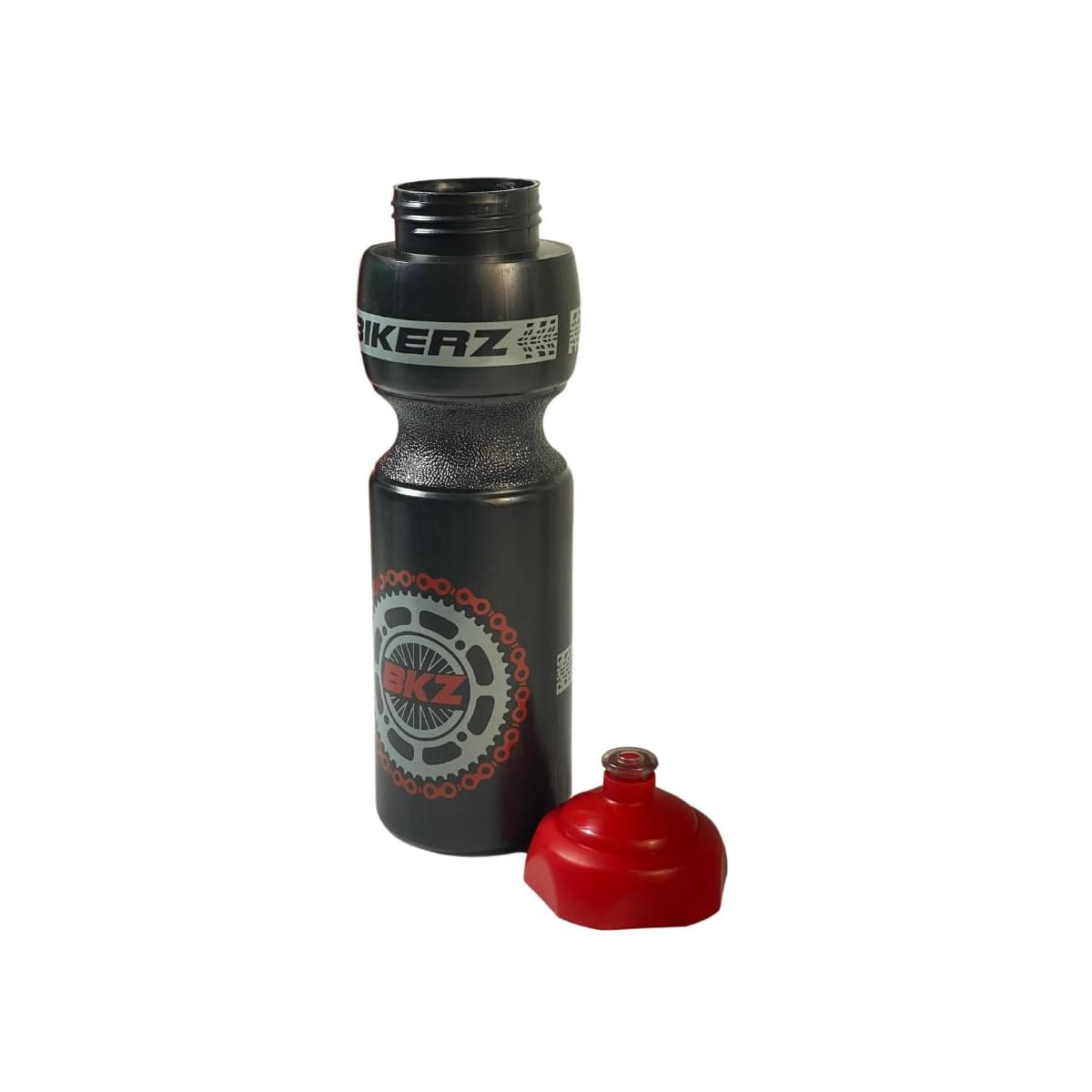 Garrafa Caramanhola 750ML Garra7 Preto Com Tampa Vermelho