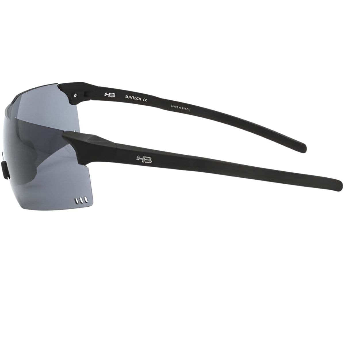 Óculos Ciclismo HB Presto Preto Fosco Cinza Proteção UV