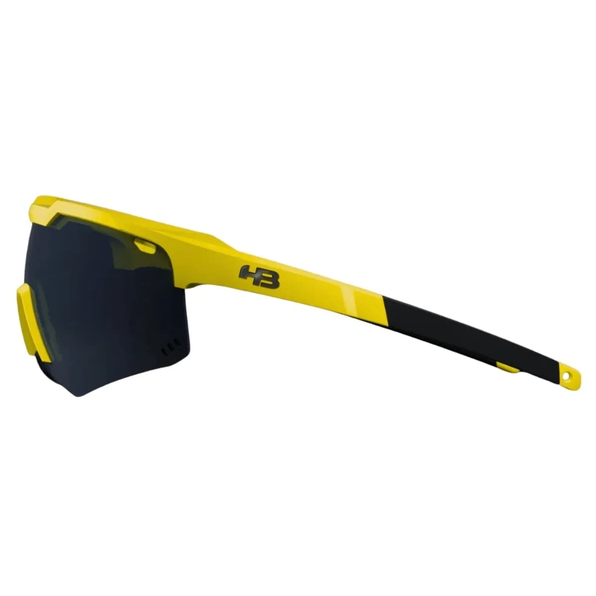 Oculos Ciclismo HB Shield Evo M Neon Yellow Gray