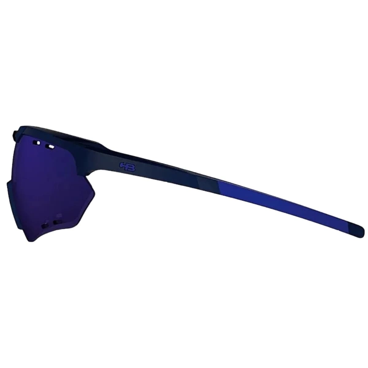 Oculos Ciclismo HB Shield Compac M Black D Blue Multi Purple