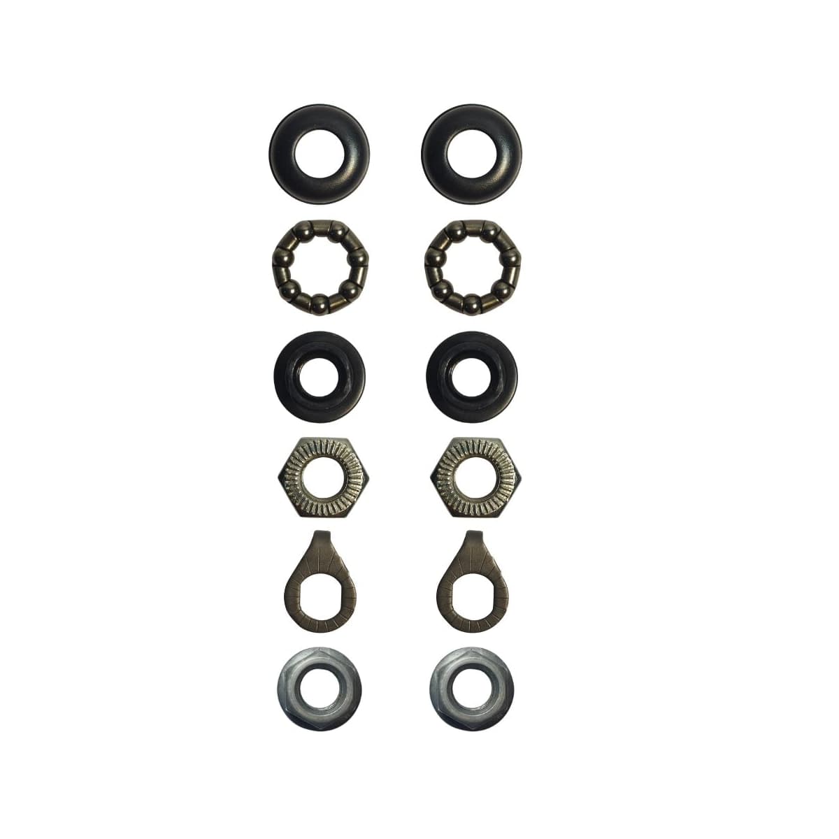 Eixo Dianteiro Paco 140mm Aço Preto Grosso 3/8