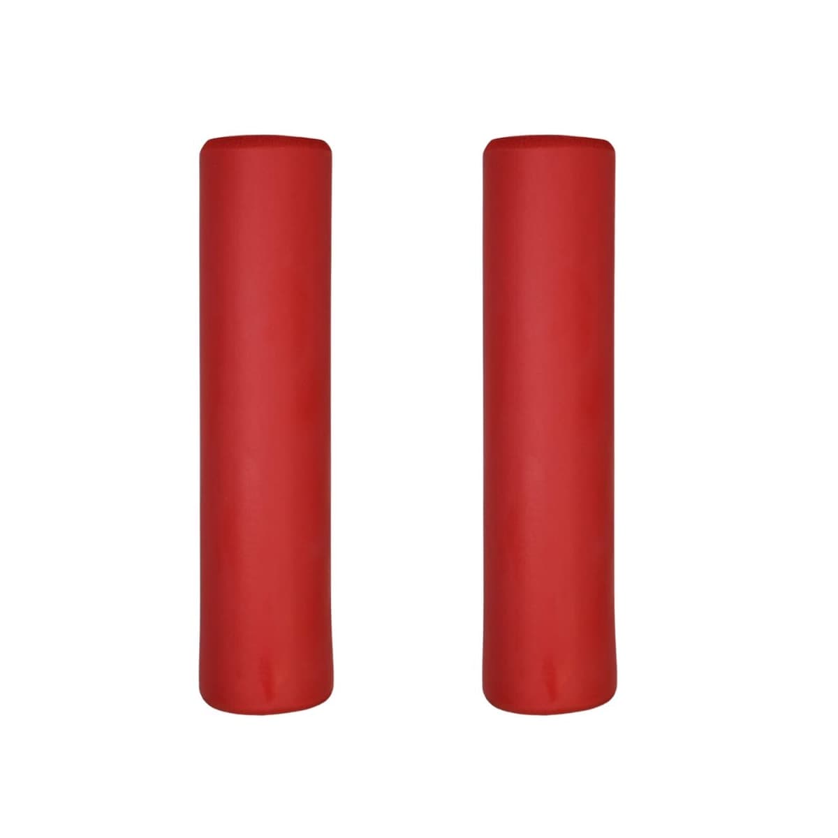 Manopla Bike STN Vermelho Silicone Premium 130mm