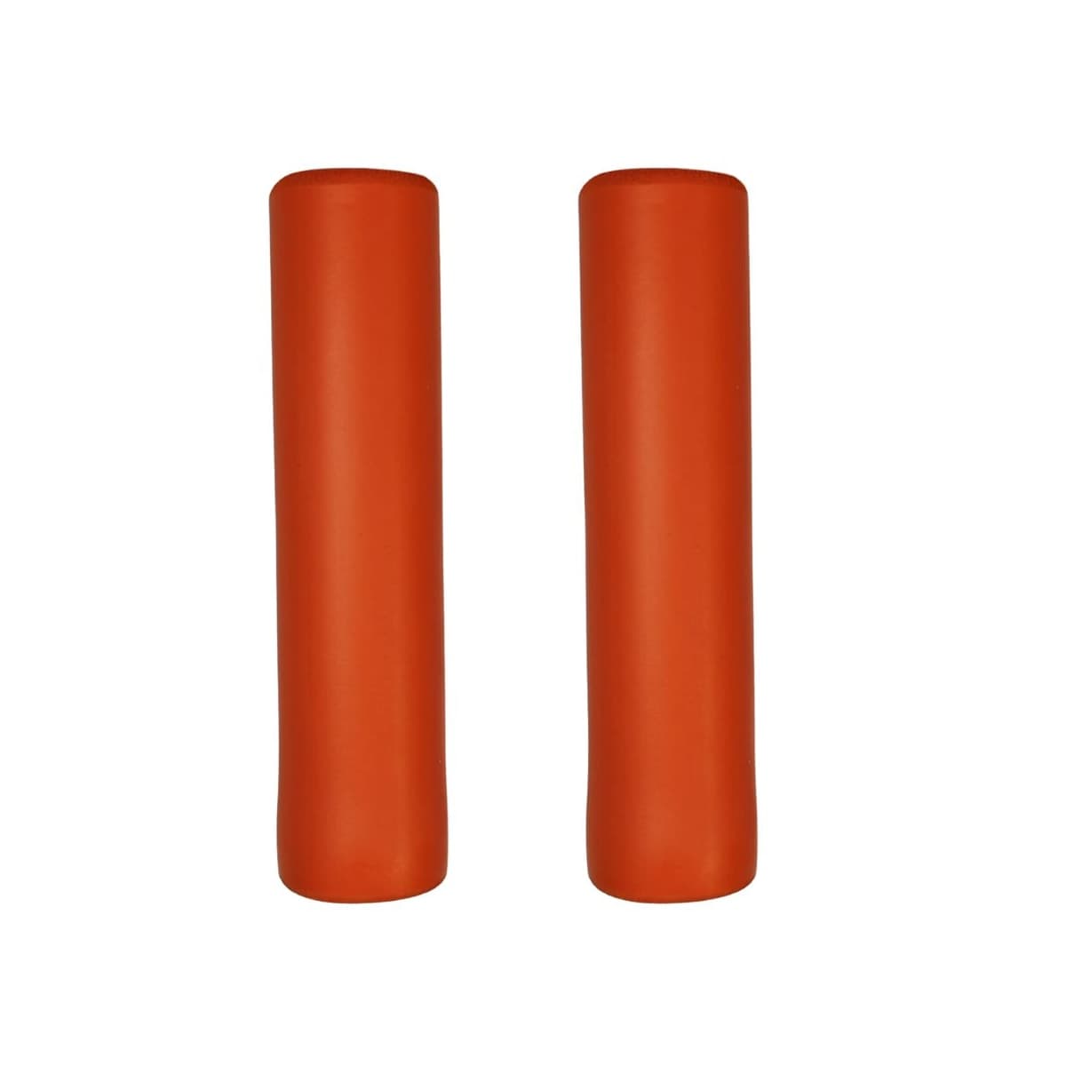 Manopla Bike STN Laranja Silicone Premium 130mm