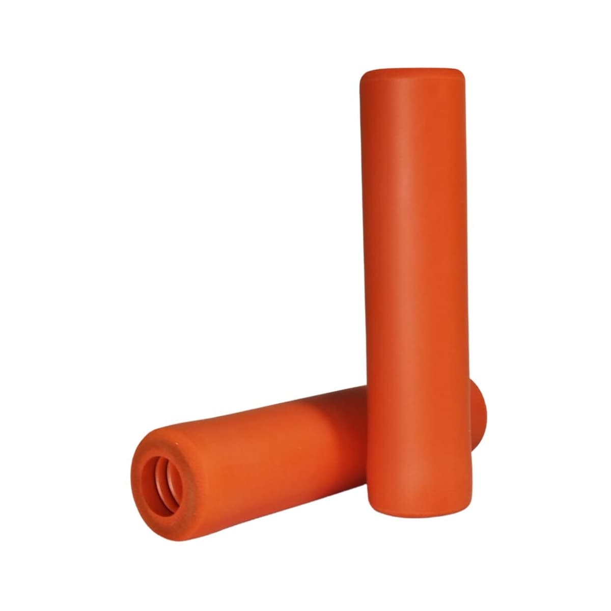 Manopla Bike STN Laranja Silicone Premium 130mm