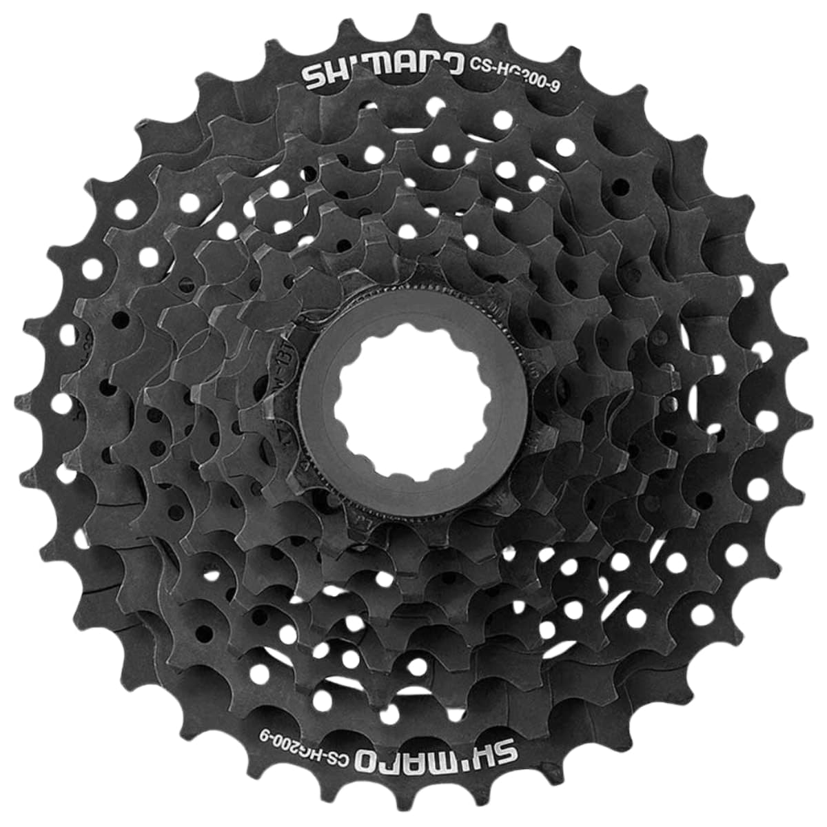 Cassete 9 Velocidades Shimano HG200 Mega Index Preto 11/32D