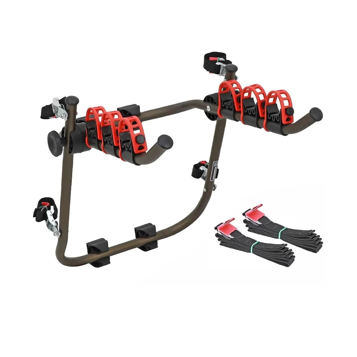 Transbike Traseiro Garra7 Alumínio para 3 Bikes