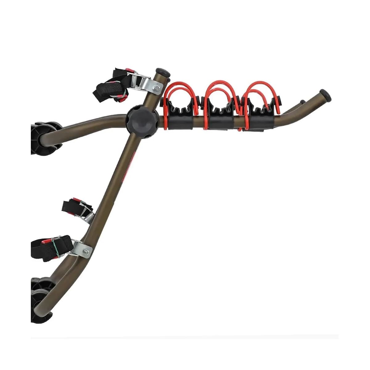 Transbike Traseiro Garra7 Alumínio para 3 Bikes