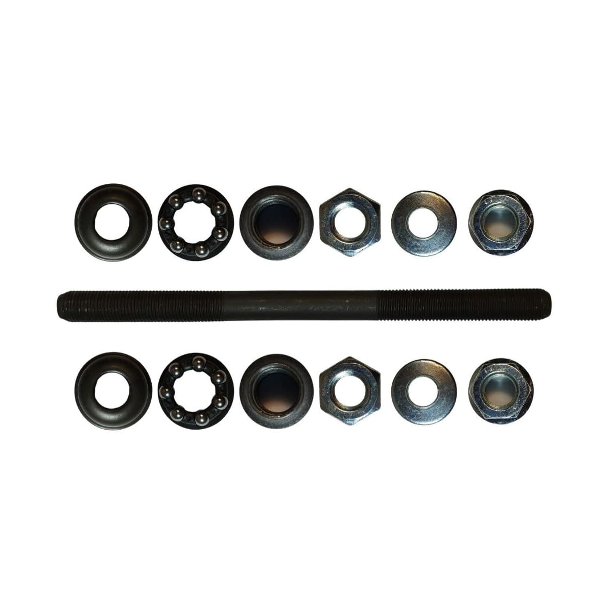 Eixo Dianteiro Nek 140mm Aço Preto Grosso 3/8