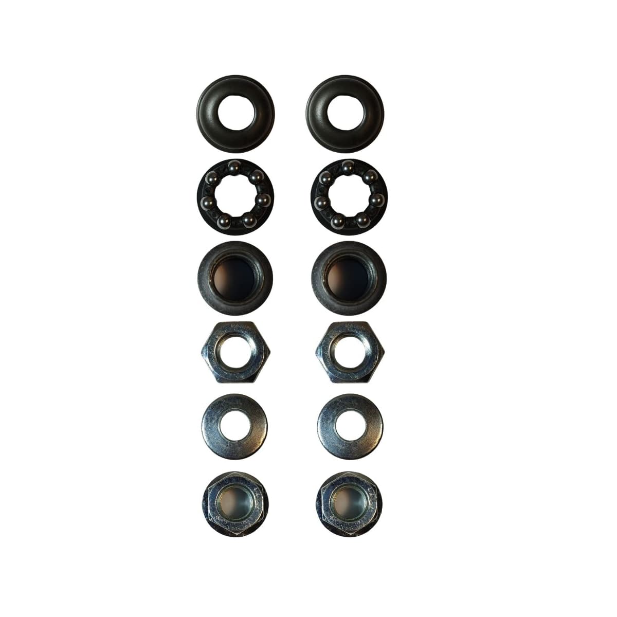 Eixo Dianteiro Nek 140mm Aço Preto Grosso 3/8