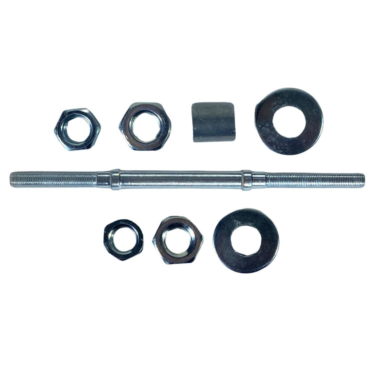 Eixo Traseiro Nek 200mm Aço Zincado Grosso 3/8