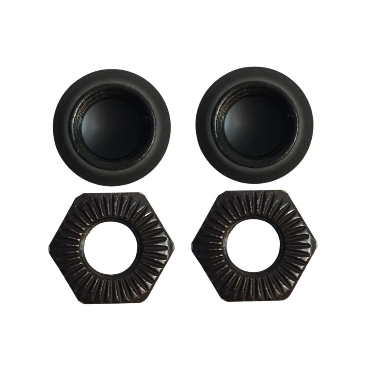 Eixo Dianteiro Furado Shimano 110mm Aço Preto