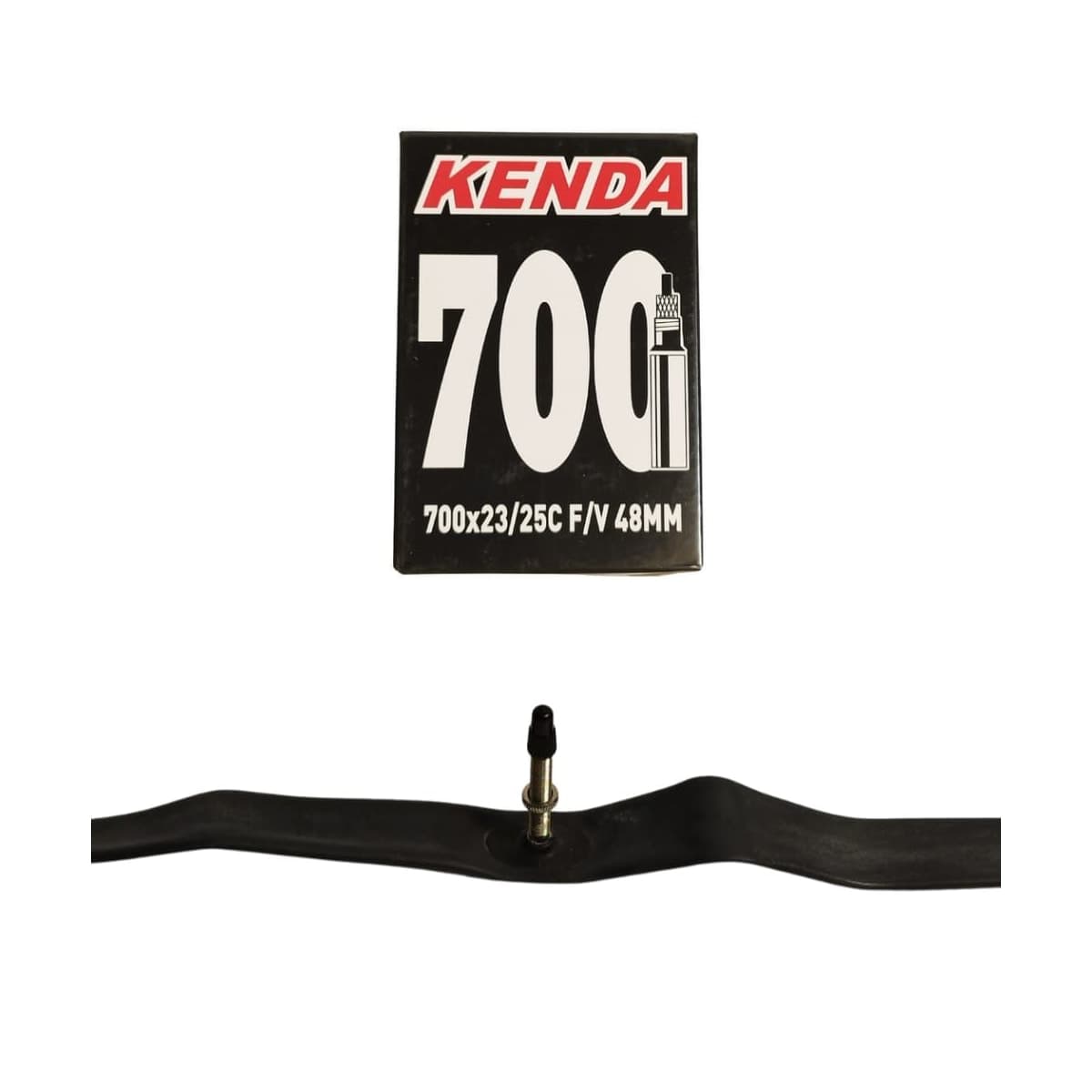 Câmara Aro 700 Kenda Válvula Presta 48mm 25