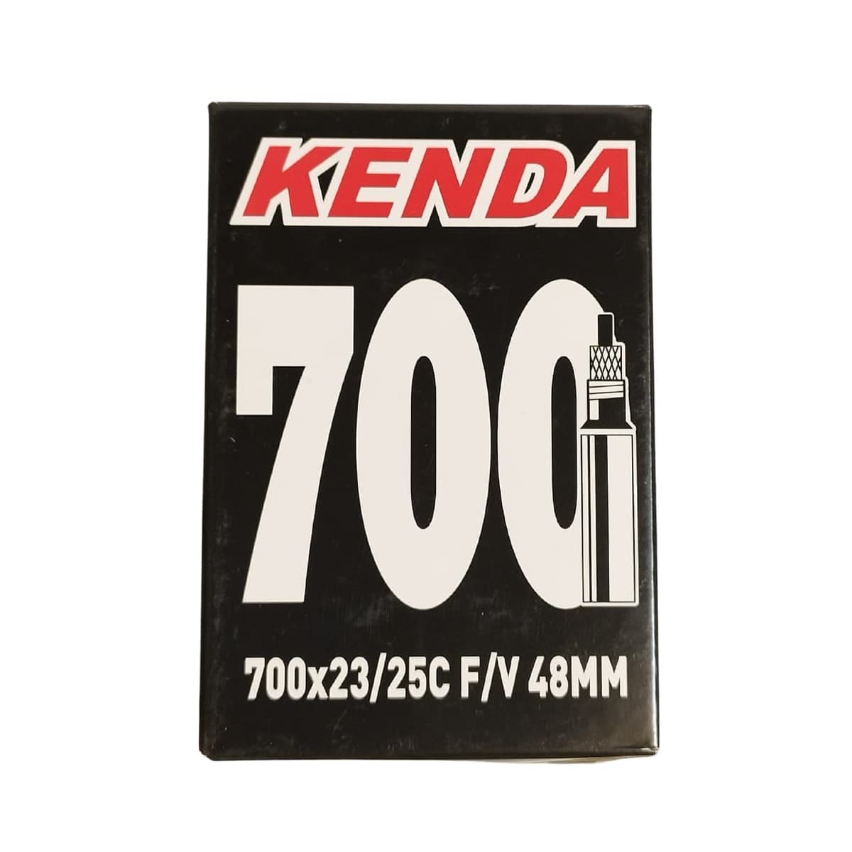 Câmara Aro 700 Kenda Válvula Presta 48mm 25