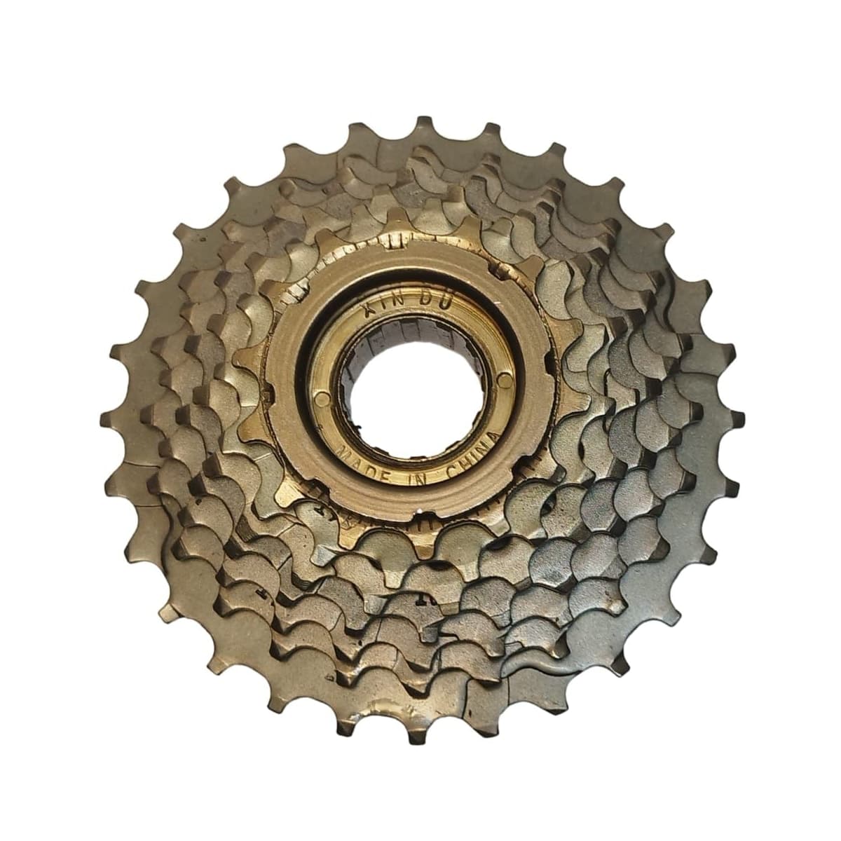 Roda Livre Catraca 7V Xingu Index Marrom 14/28D