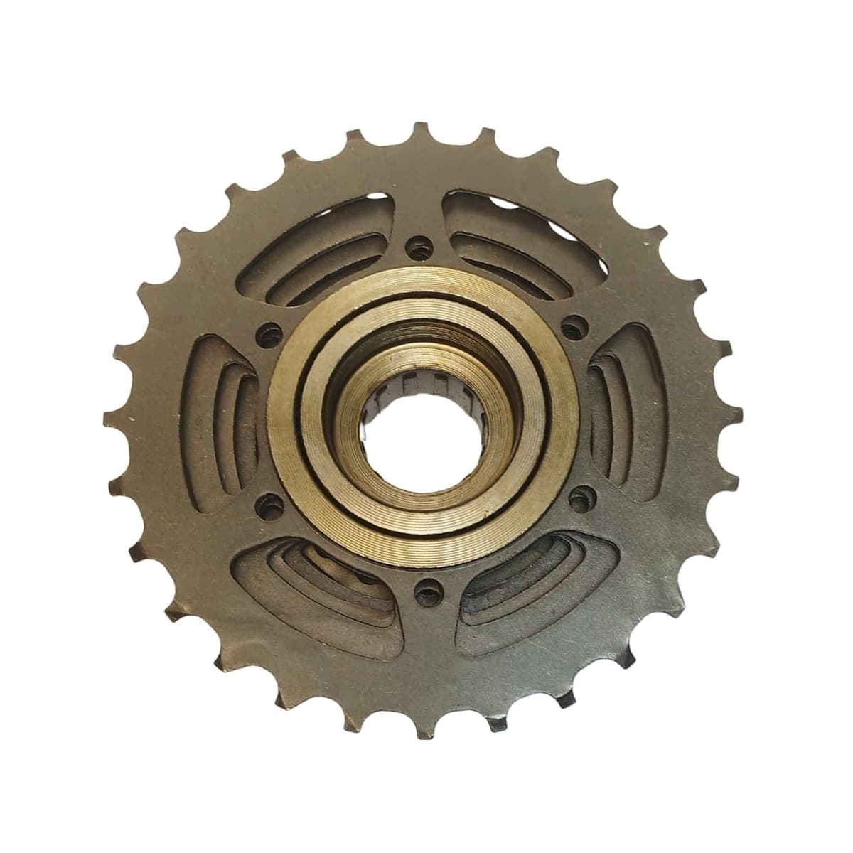 Roda Livre Catraca 7V Xingu Index Marrom 14/28D