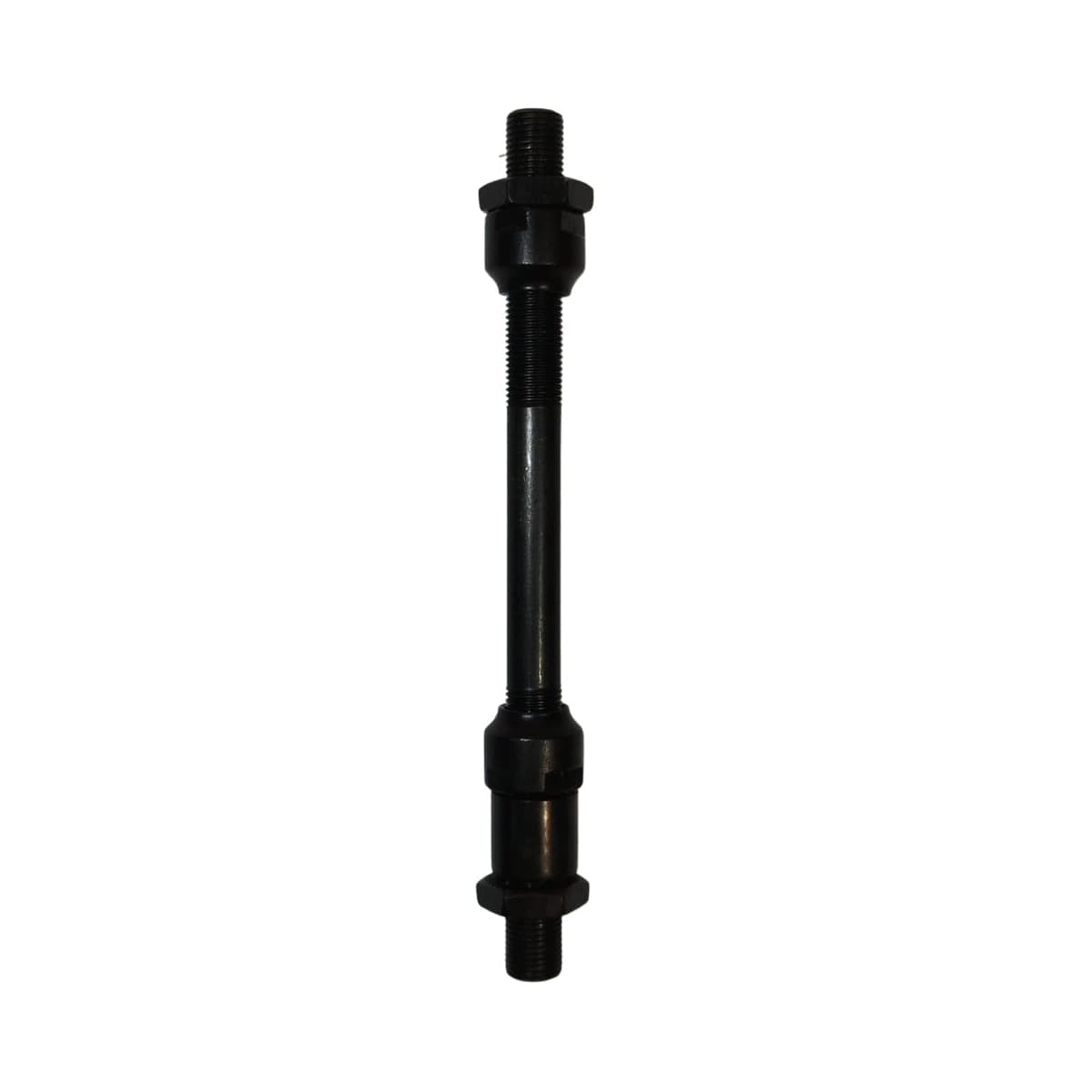 Eixo Traseiro Furado Shimano 140mm Aço Preto Grosso 3/8